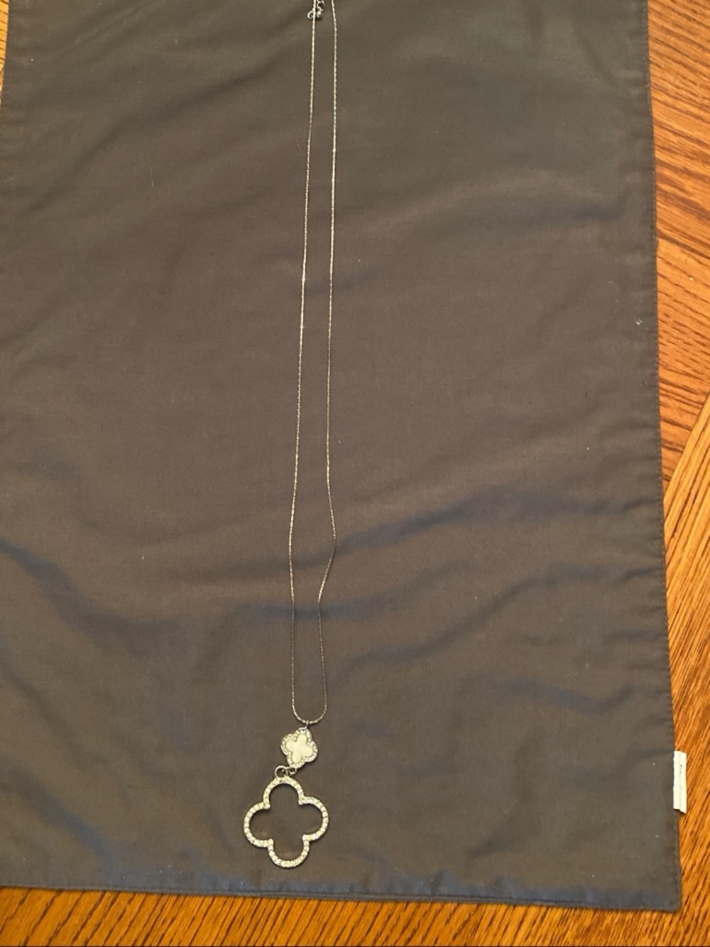 Beautiful Long Adjustable Necklace with Trellis